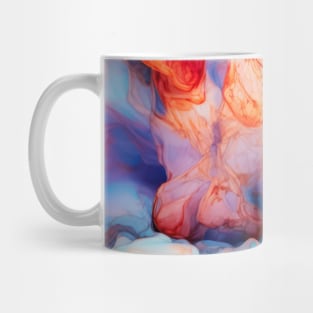 Colorful Dreamscape -abstract ink art- Mug